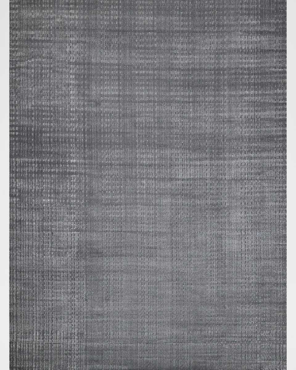Cabrini Hand-Loomed Gray Rug, 12' x 15'